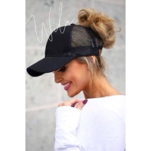 Bun baseball sale hat